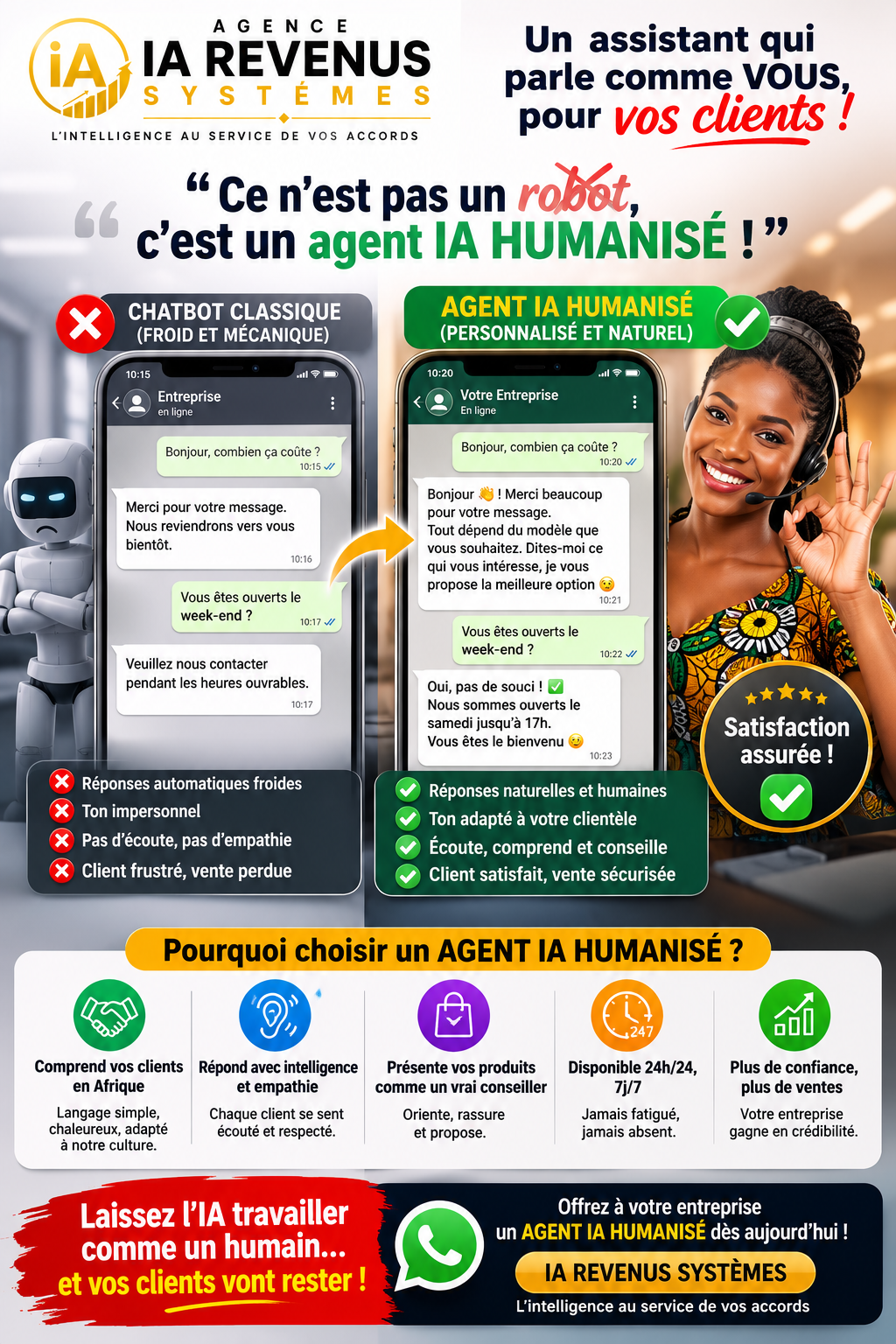 Promotion Entreprises. ( Installation employé WhatsApp pour 1 mois essai gratuit pendant un mois )