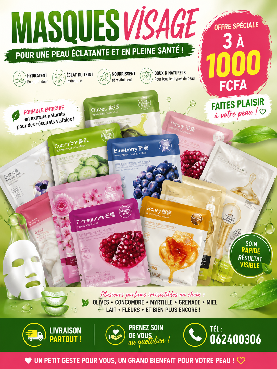 Masque de visage 
