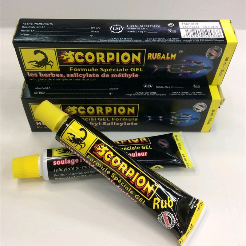 Gel Anti-Douleur Scorpion 